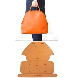 diy Leather kraft shell handbag kraft paper die cutting template pattern hollowed stencil 35x31x10cm