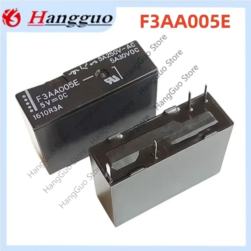 5Pcs/Lot Original F3AA005E F3AA012E F3AA024E 5A A set of normally open 4-pin 5V 12V 24V power relays