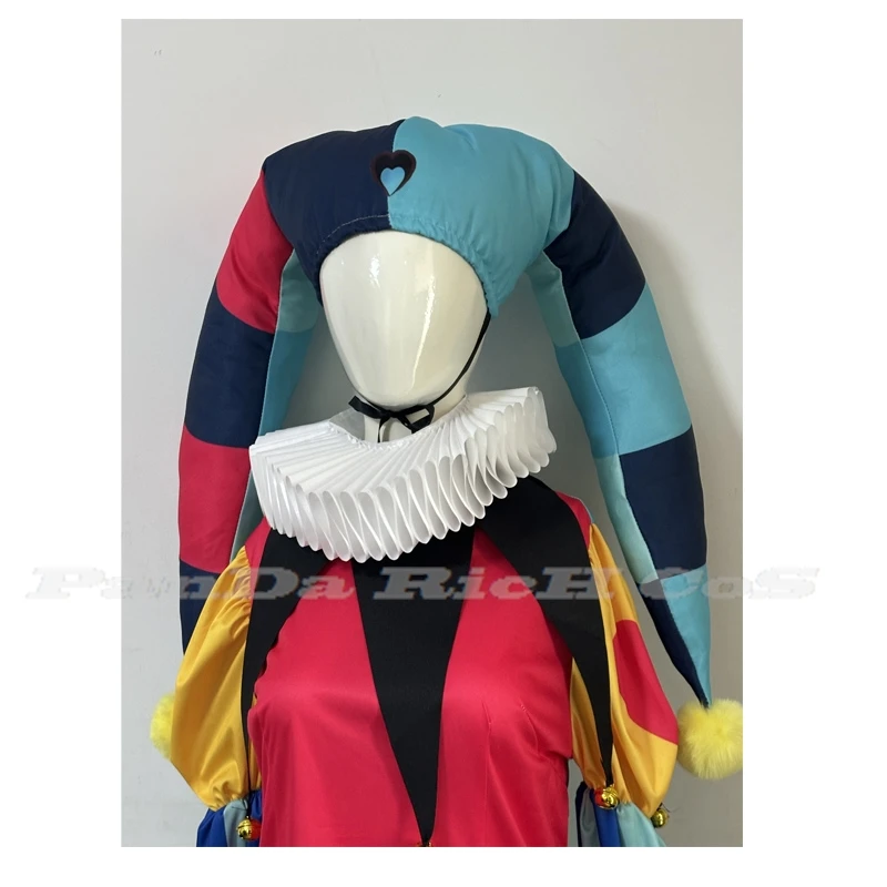 Fizzarolli ชุดแต่งกายเทศกาลฮาโลวีนสำหรับผู้ชายและผู้หญิง, ชุดชุดคอสเพลย์ผู้หญิงเสื้อและปกเสื้อกางเกงทั้งชุดตุ๊กตา fizzarolli