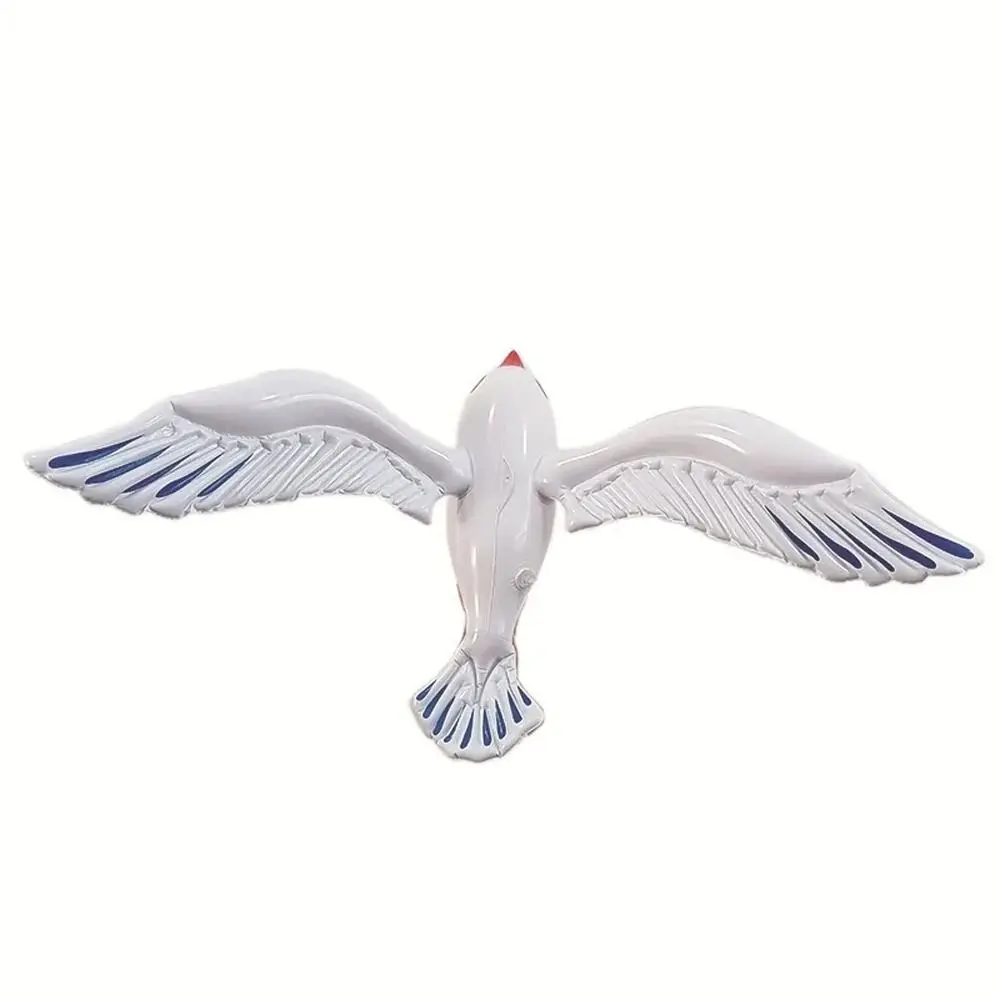 Water Playing Red Mouth Inflatable Seagull Ornaments Blow Up Sea Gull Balloon Large Decoration Sea Birds Balloons Pool Beach