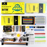 Keyestudio PLUS Uno Projects Starter Kit For Arduino Starter Kit DIY Scratch Graphical Programming With 20 Projects+LCD Display