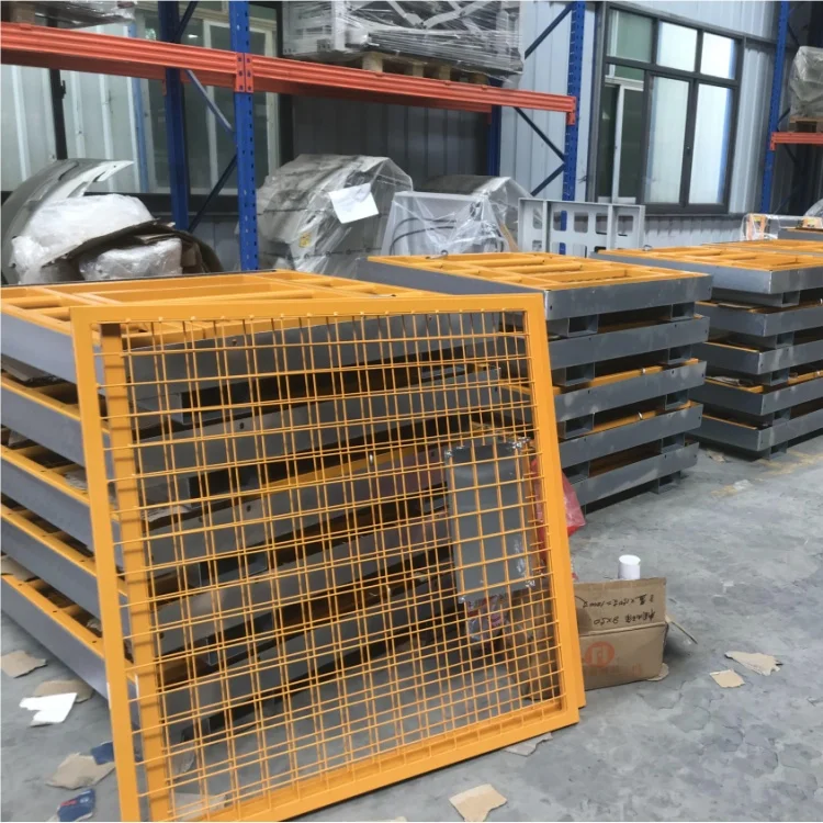 Safety Access Cage Attachment Designed For Working At Heights, The Platform Ensures Security, Reliability