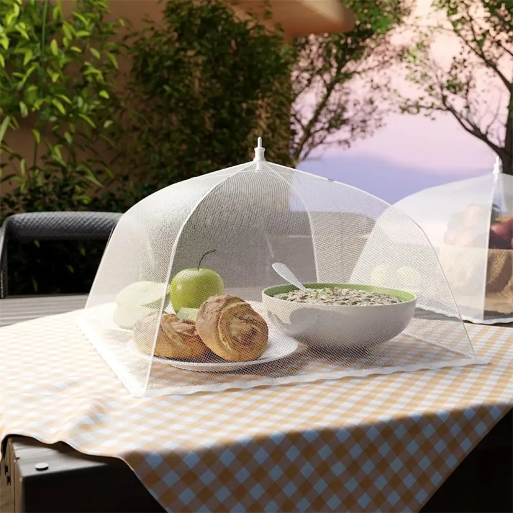 Prevent Flies Vegetables Hood New White Multifunctional Food Cover Table Cover Foldable Insect Cover For Home