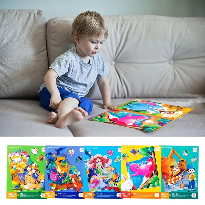 Puzzle magnétique de voyage, jouets d'activité, dimension vieillissement et drôle d'animaux, apprentissage aimant, alth