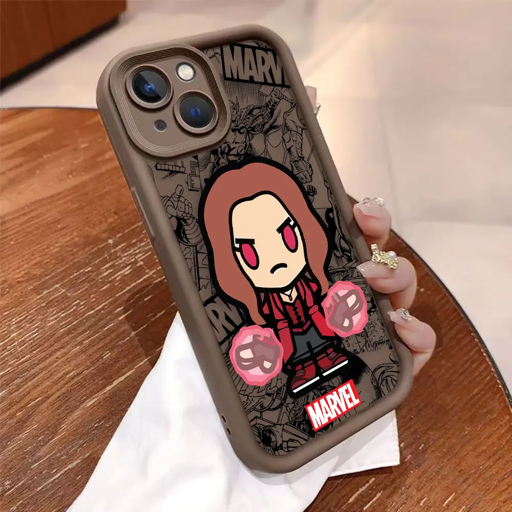 Cartoon Marvel Groot Venom Phone Case For VIVO Y15S Y19 Y20 Y21 Y22 Y28 Y50 Y51 Y72 Y75 Y76 Y77 Y78 Y81 Y91 Y93 Y100 Case Cover