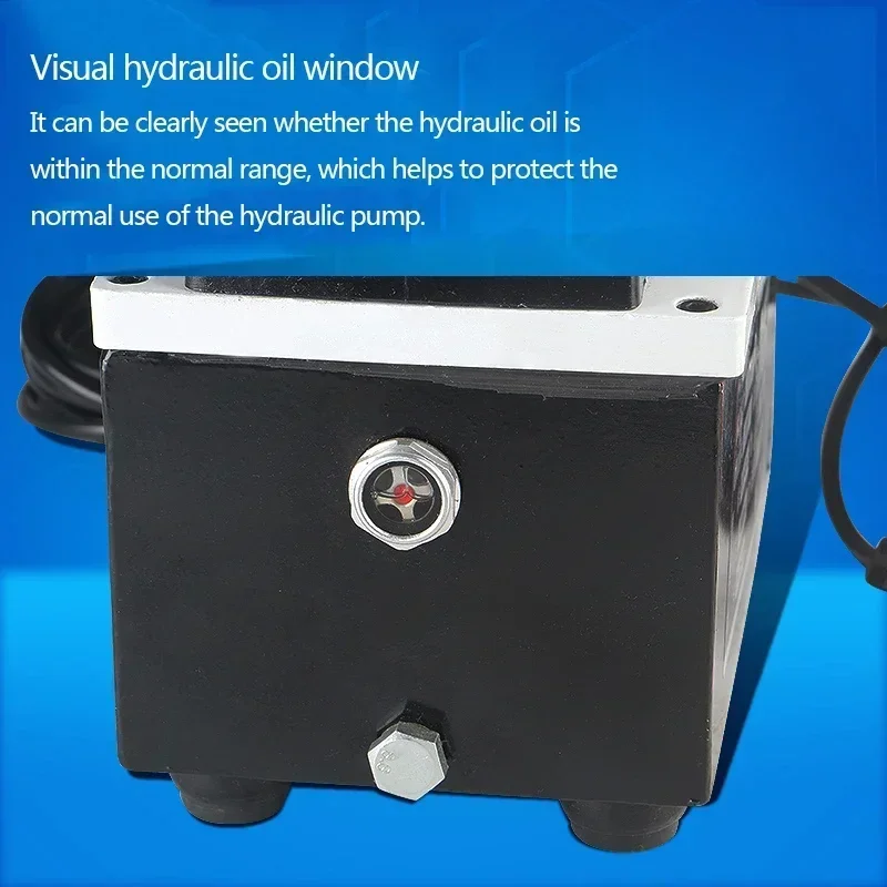 QQ-700 مضخة هيدروليكية كهربائية محمولة صغيرة جدًا مضخة كهربائية مضخة ضغط الزيت الهيدروليكي 70mpa 220 فولت/1200 وات #4