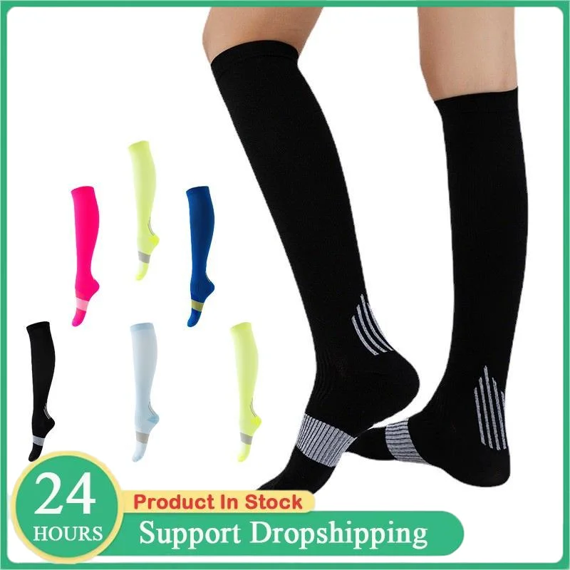Compression Socks Nurses Nylon Hot Air Skull Halloween Sport Socks Reduce Varicose Veins Muscle Fatigue Wholesale Dropshipping