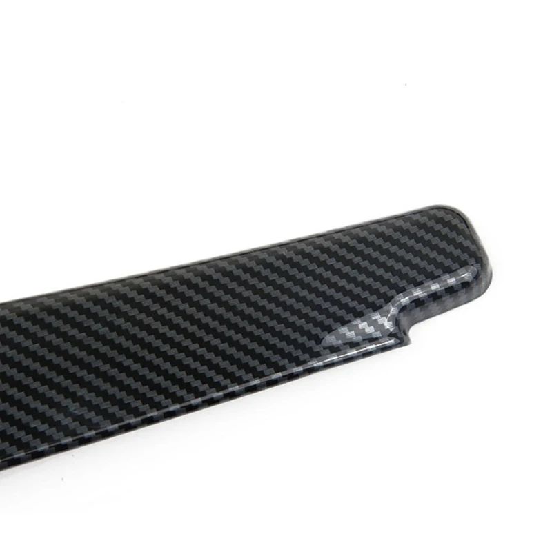 Car Carbon Fiber Seat Backrest Cover Trim Fit For Dodge Durango 2011-2022