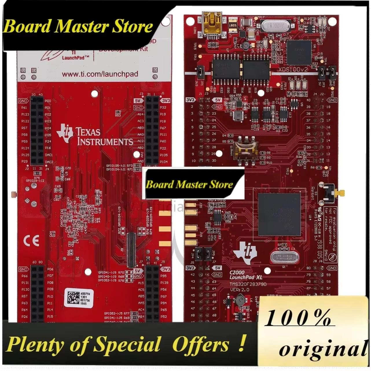 BoMaSLaunchxl-f28379d Development Board Launchpad Evaluation Board Kit For C2000 Delfino Mcu