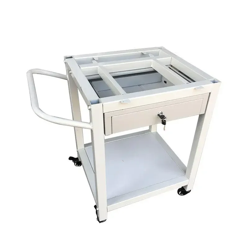 Mobile anti-static work for wheel and table fitter, the size of the platform can be used with hand push