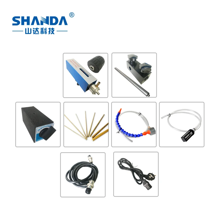 Portable High Frequency Electric Core Drilling Machine Small Edm Machine Broken Screw Remover Electro Erosion Edm