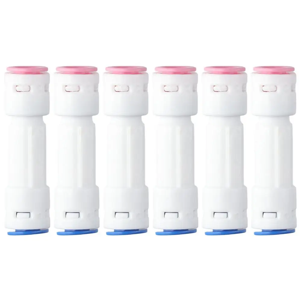 6pcs High Quality Plastic Check Valve 1/4