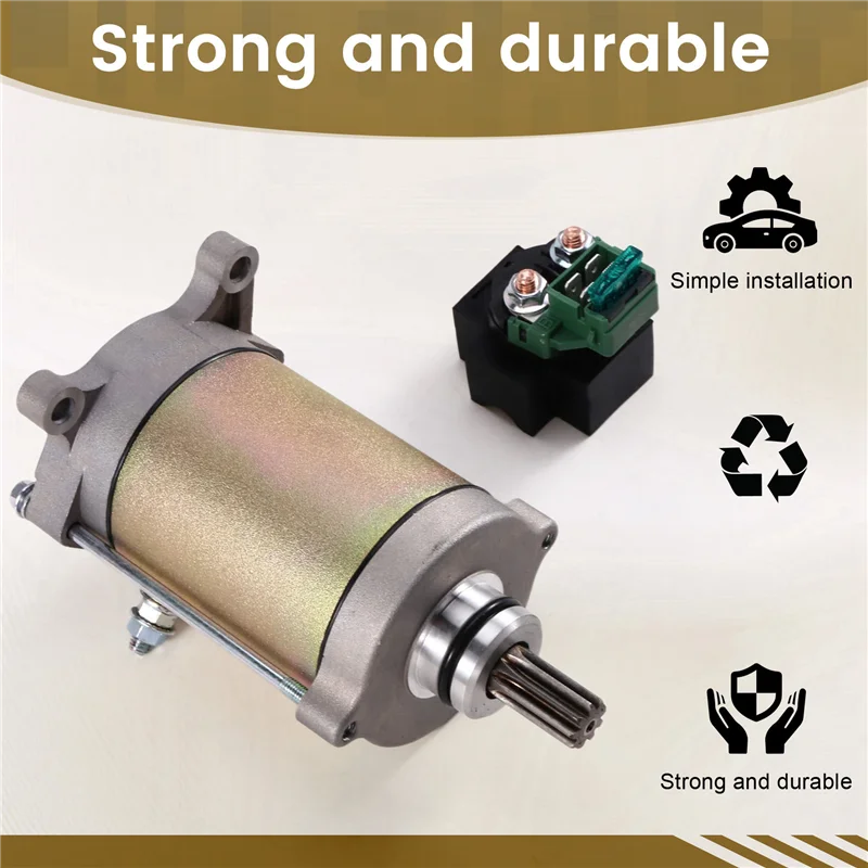 

Trending Starter Motor With Relay For Cfmoto Cforce 400 , Cforce Zforce Uforce 500 , Cforce 600 , 0GR0-091100