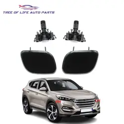 98682-D7000 98680-D3000 Front Headlight Washer Nozzle Sprayer Jet Cover Cap For Hyundai Tucson TL 2015+ 98690D3000 98692D7000