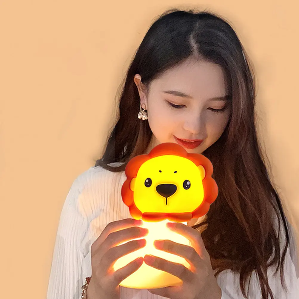 cartoon-lion-night-light-silicone-abs-bedside-lamp-for-kids-room-nursery-baby-sleep-soothing-mild-eye-safe-decorative-lighting