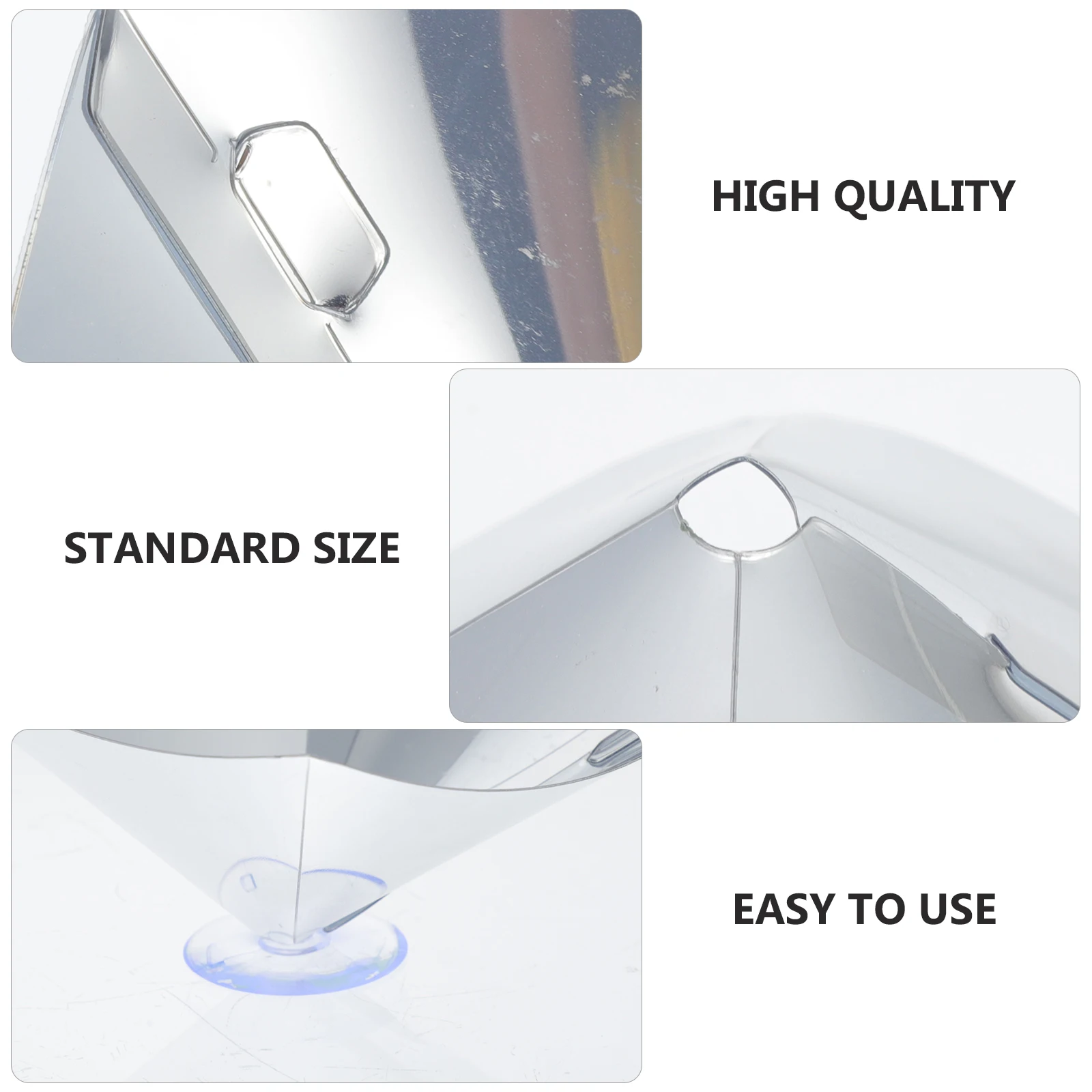 4pcs 3D Holographic Projector Mini Portable Suction Cup Smartphone Display Physics Experiment Kit For Kids Diy Science