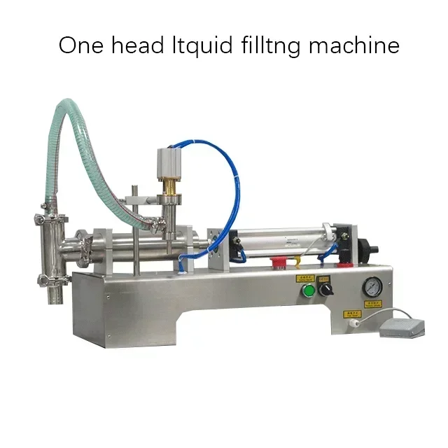 MG 100–1000 ml elektrische Doppelkopf-Horizontaltasche für Getränkeöl, Füllmaschine, Wasserfüllmaschine, Flüssigkeitsfüllmaschine