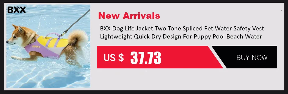 High Buoyancy Dog Life Jacket Adjustable Safety Flotation Vest For Small Medium Large Dogs Swimming Activities