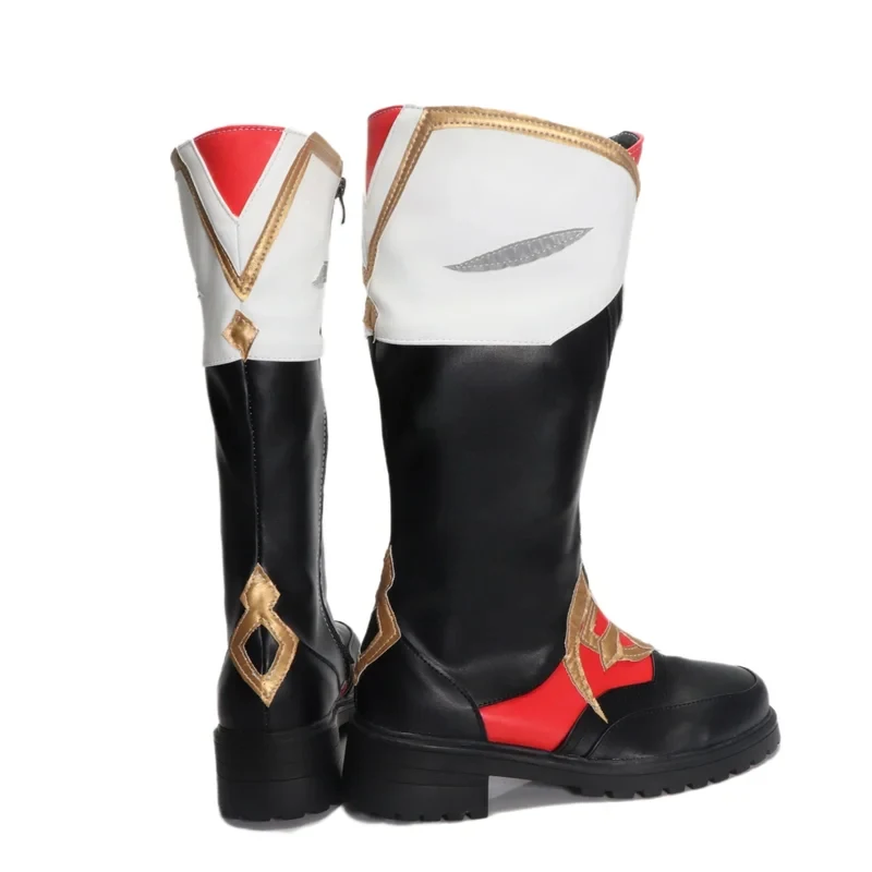 

A;3\v,7'd/Anime Game Genshin Impact Dahlia Cosplay Shoes Boots Halloween Costume Accessories Props Madec;4'b,7'm\1/