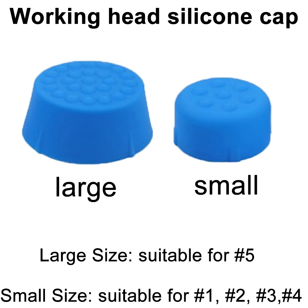 Shock Wave Handle Accessories Working Heads Silicone Cap Shockwave Therapy Machine Replaceable Accessories