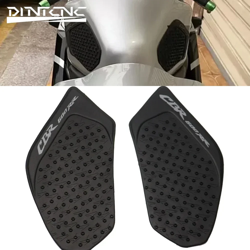 For HONDA CBR600 RR CBR600RR 2003-2006 F5 Legs Rubber Protective Sticker Pad Motorcycle Accessories Fuel Tank Anti-Slip Mat