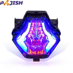 Luz trasera LED para motocicleta, luz indicadora de freno trasero para YAMAHA R25 R3 MT03 MT07 MT-25 FZ-07 Y15ZR EXCIT