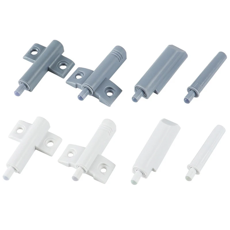 10PCS Cabinet Catches Damper Buffers For Door Stop Kitchen Cupboard Quiet Drawer Soft Close Furniture Hardware Accessories