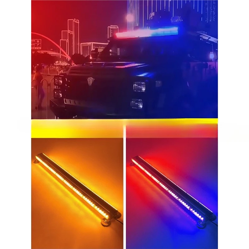 Construction vehicle flash light