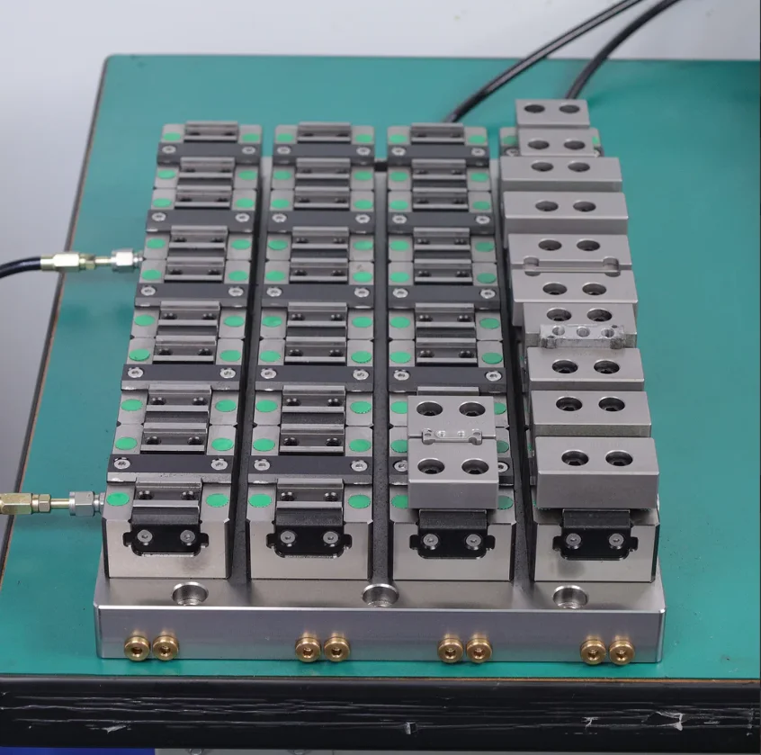 Three-axis multi-directional hydraulic self-centering Vise-H67Y-C20 zero-point quick change system