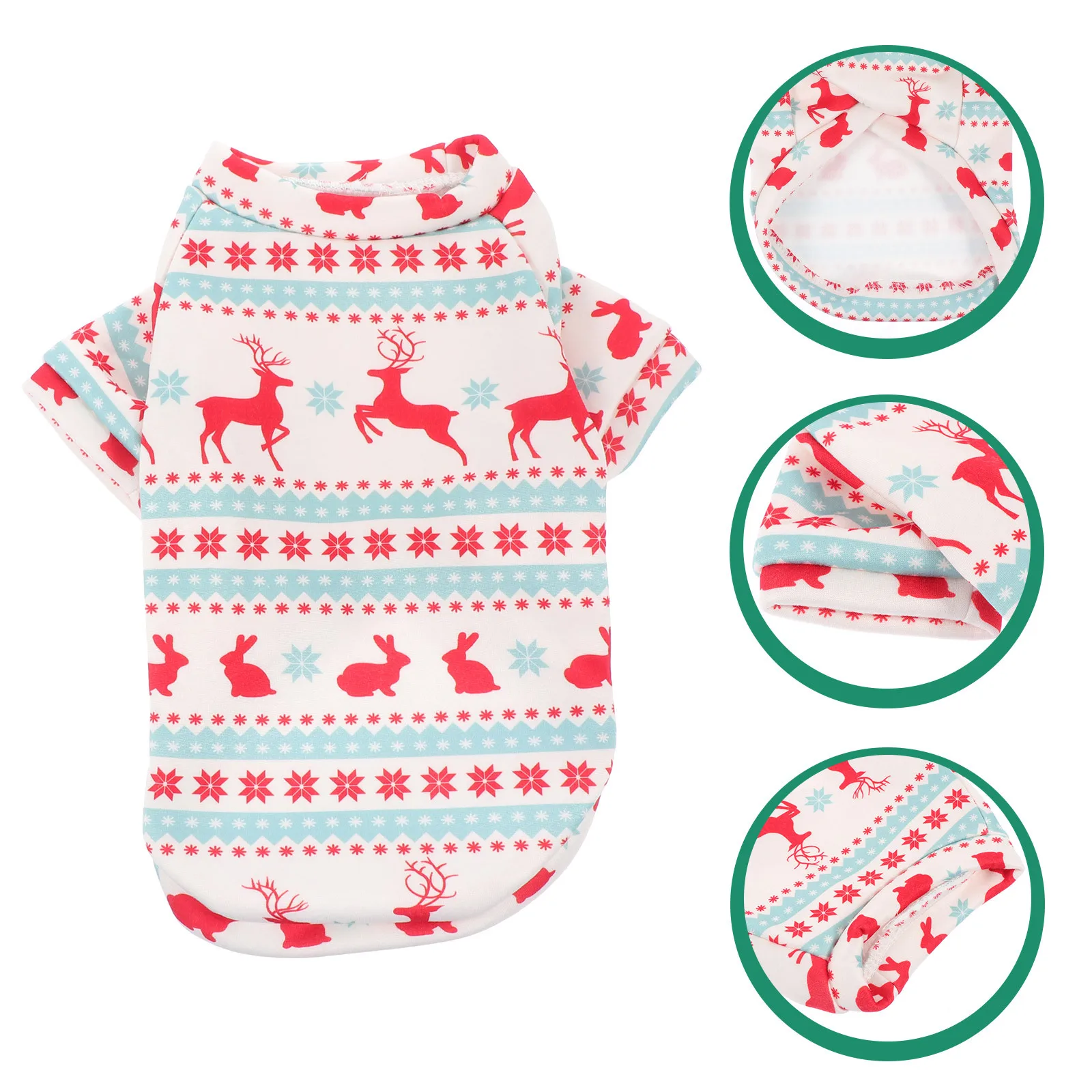 

1Pcs Pet Festival Costume Dog Funny Apparel Chihuahuas Poodles Pugs Comfortable Wearing Experience Pet Christmas Costume