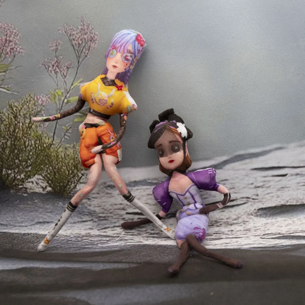 香水師ベラ・ネアゲームアイデンティティ V P-ぬいぐるみ 11 インチ人形コスプレボディワイヤースケルトンアクションぬいぐるみアクセサリー飾り