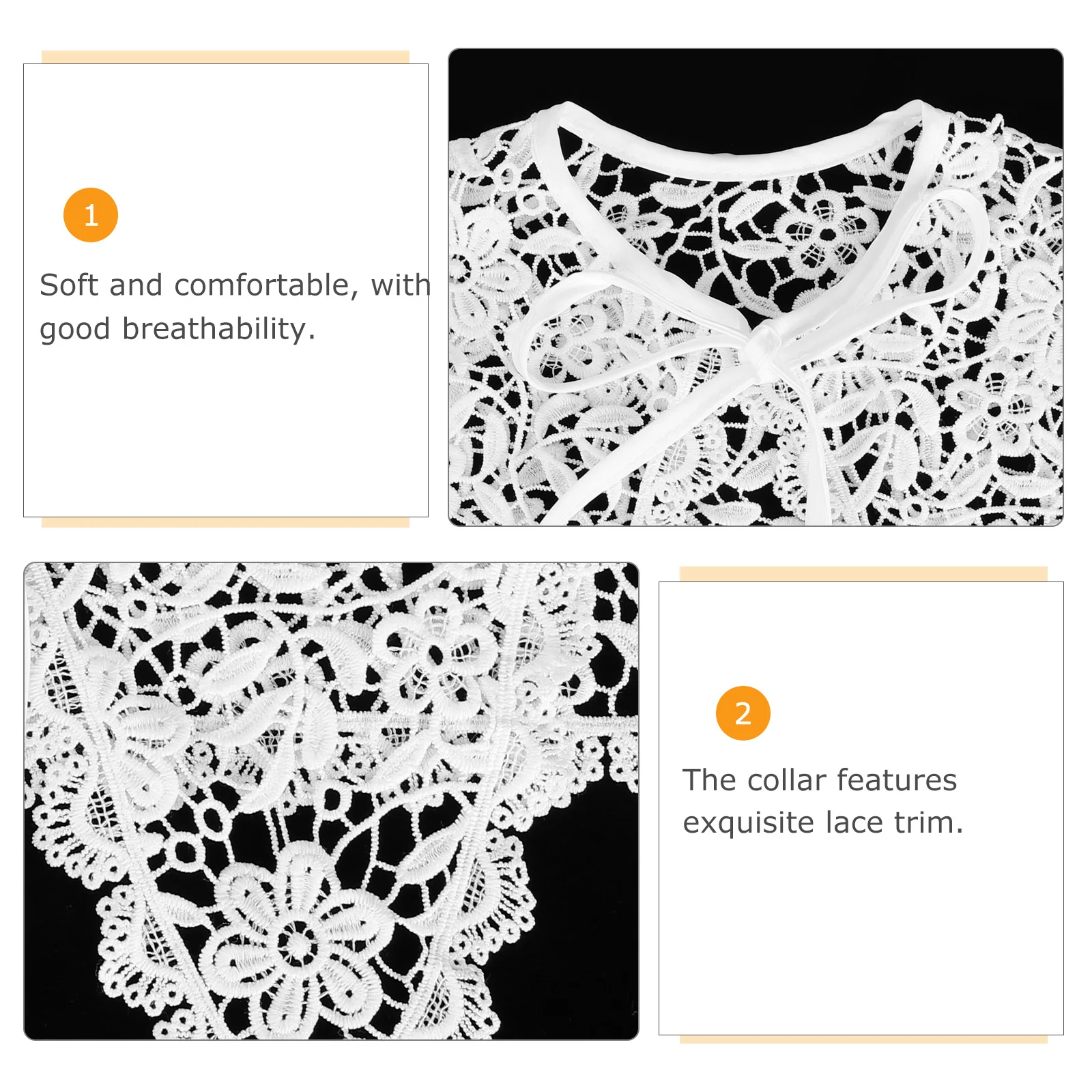 Рисунок 2 - Кружевной шаль с воротником