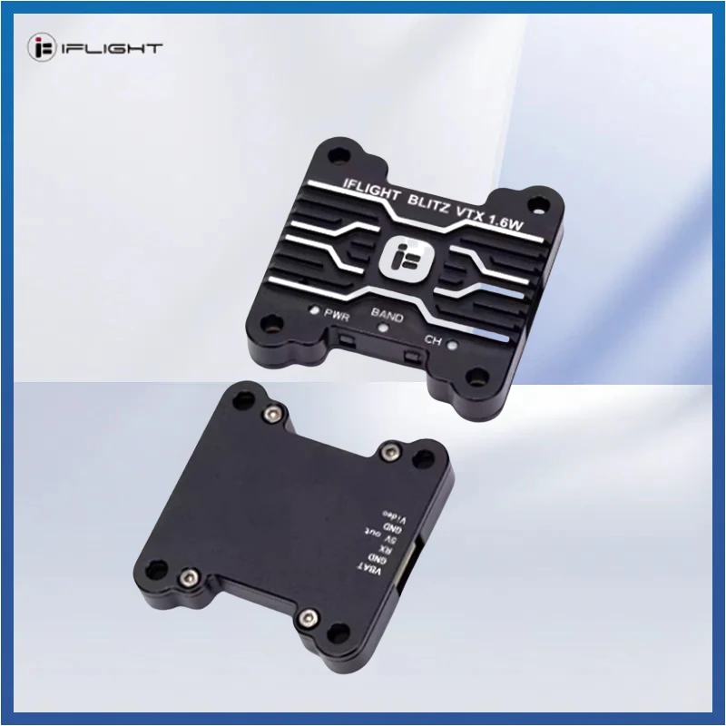 IFlight BLITZ 1,6 Вт VTX Высокая мощность 5,8G 40CH PitMode 25 МВт 400 МВт 800 МВт 1600 МВт Регулируемый FPV видеопередатчик на большие расстояния 30,5