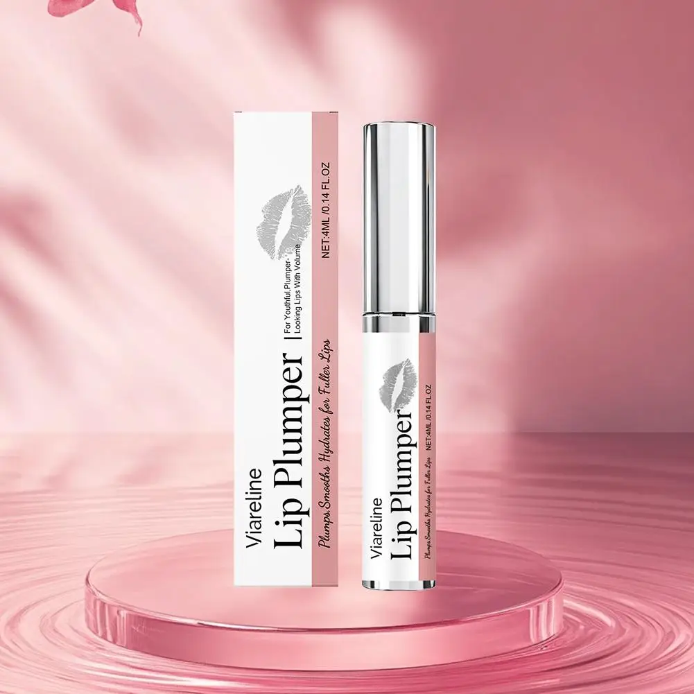 4/8ml Moisturizing Anti-Wrinkle Lip Serum  Lip Enriching Essence Instant Volumising Enhancer Lip Gloss Smoothing Lip Care Makeup