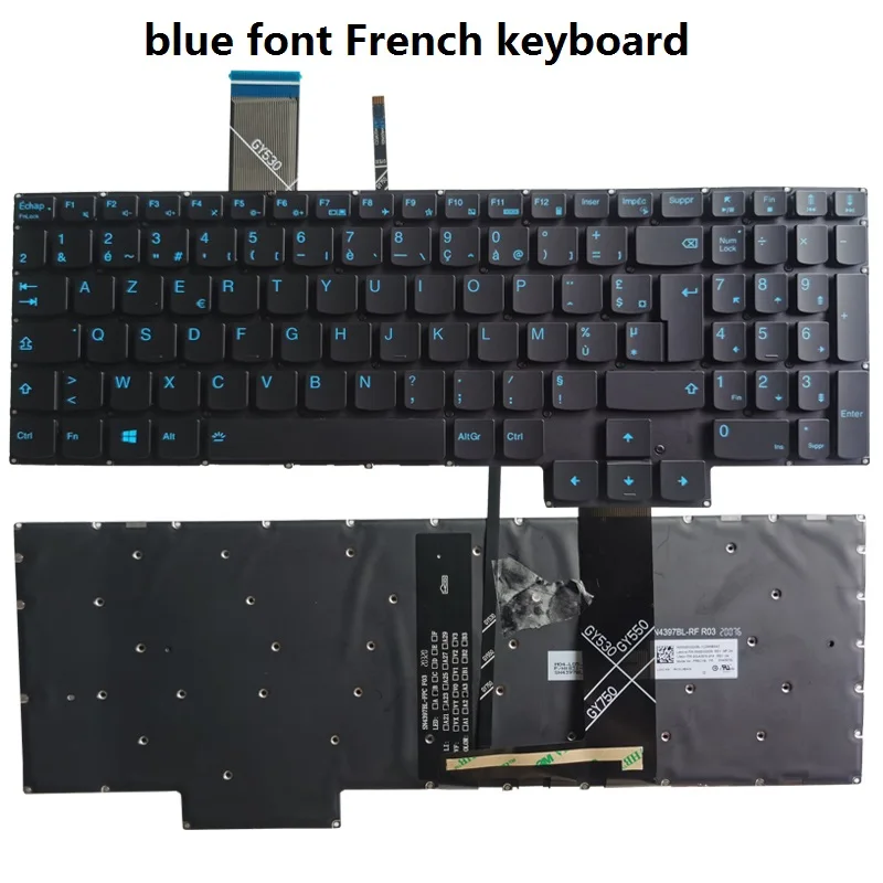 NEW For Lenovo Legion 5 Pro-16ITH6H 16ITH6 16ACH6H 16ACH6 16IAH7H 15ACH6 17ACH6 Russian/US/UK/french/Spanish Laptop Keyboard