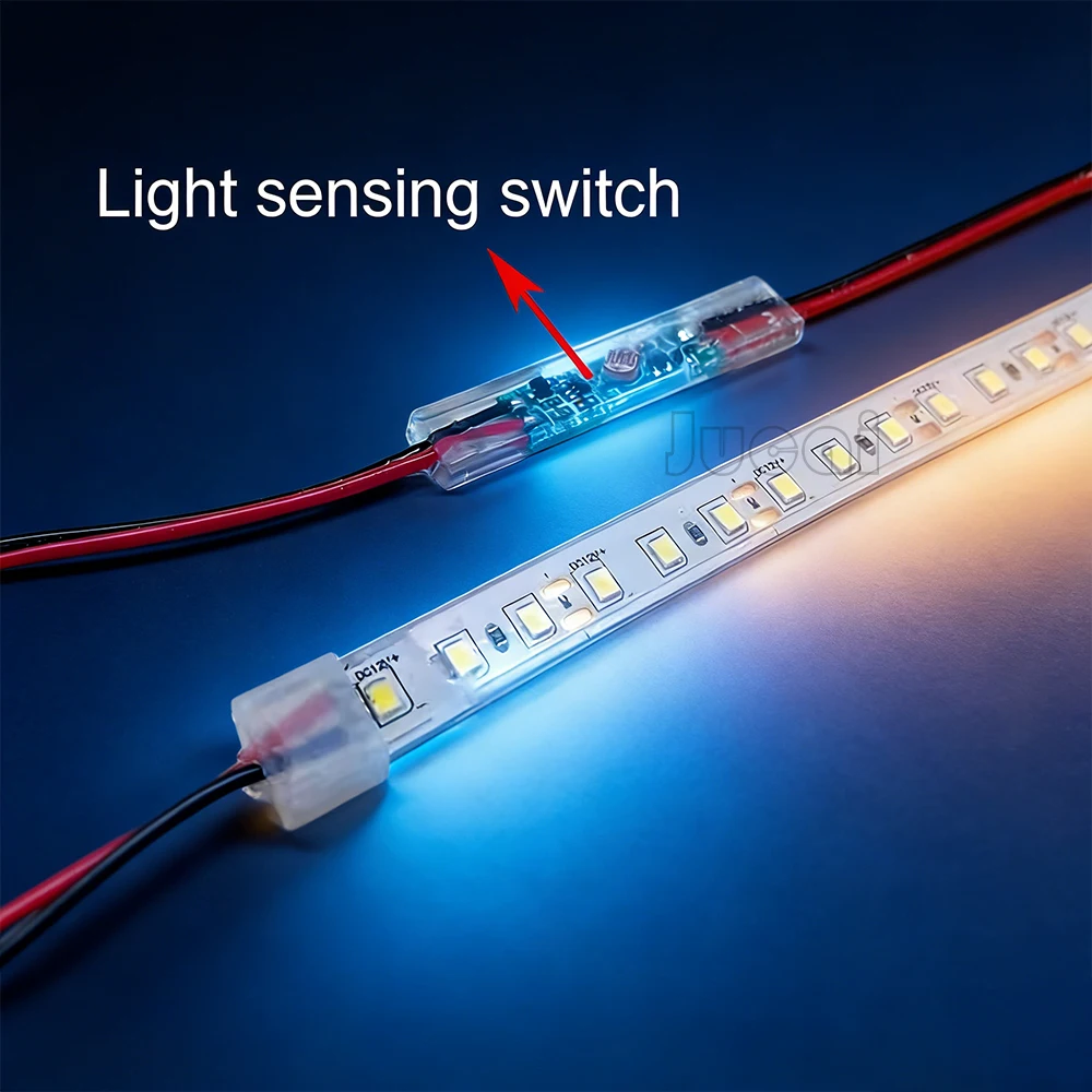 8mm Mini Light Sensor Switch Automatically On Light Switch Sensor Photocell Street Lights Switch DC 3.7 V 5V 12V 24V view 5