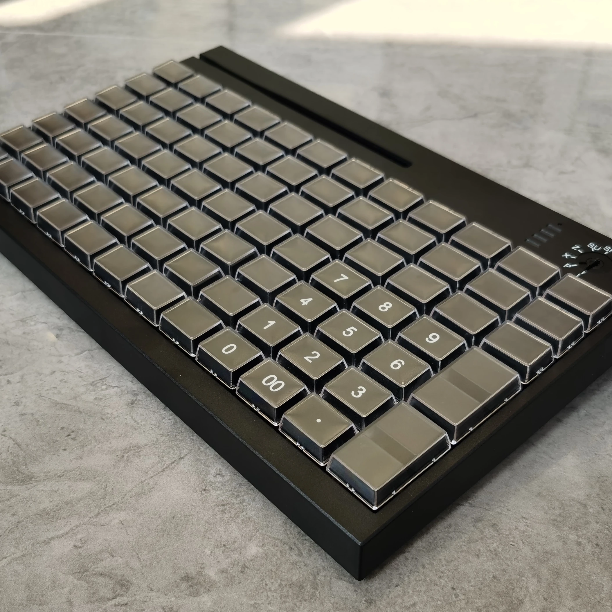 

Заводская цена 84 клавиши KB-84 Программируемая клавиатура POS-система Кассирная клавиатура