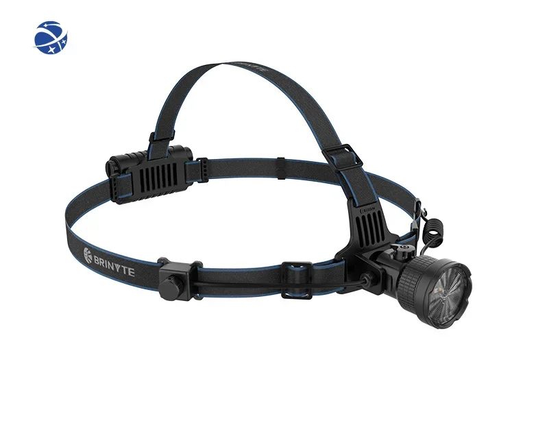 HL28 Powerful Zoomable Tri-color 90 Degree Adjustment Head Hunting Headlamp Red/Green/White Light