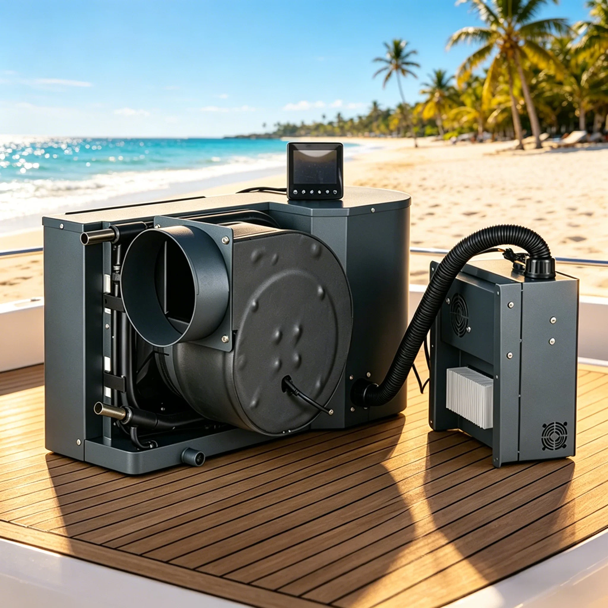 Expert Engineering Professional Supply Multi Zone Modular Marine Air Handling Unit R134a Brushless Motor Floor Standing Luxury