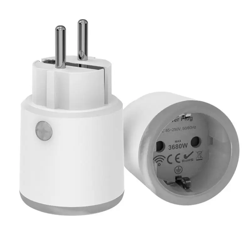 1~10PCS Efficient Wifi Stylish Energy-saving Graffiti Matter Real-time Monitoring Neo Smart Home Versatile Smart Eu Socket 16a