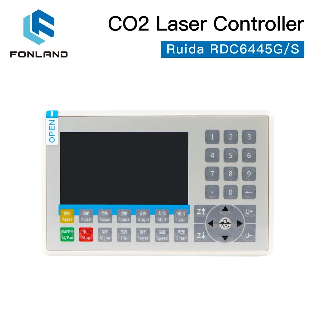 Pengendali Fonland Ruida RDC6445 RDC6445G RDC6445S untuk Mesin Pemotong Ukiran Laser Co2 Peningkatan RDC6442 RDC6442G Versi 2025