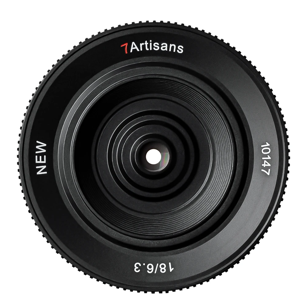 7Artisans 18mm F6.3 Mark II APS-C Ultra-thin Manual Prime Lens for Sony E Fuji XF Nikon Z  New Upgrade Mirrorless Camera Lens