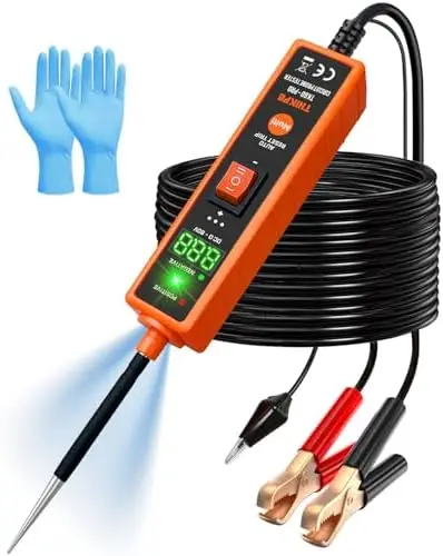 

THIKPO Power Circuit Tester Kit 6V-24V DC, Automotive Voltage Tester with Overload Protection