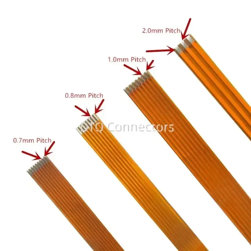5PCS FFC FPC Flat Flexible Cable 0.5mm Pitch 4/5/6/7/8/9/10/12/14/16/18/20/26/30/40/50 pin