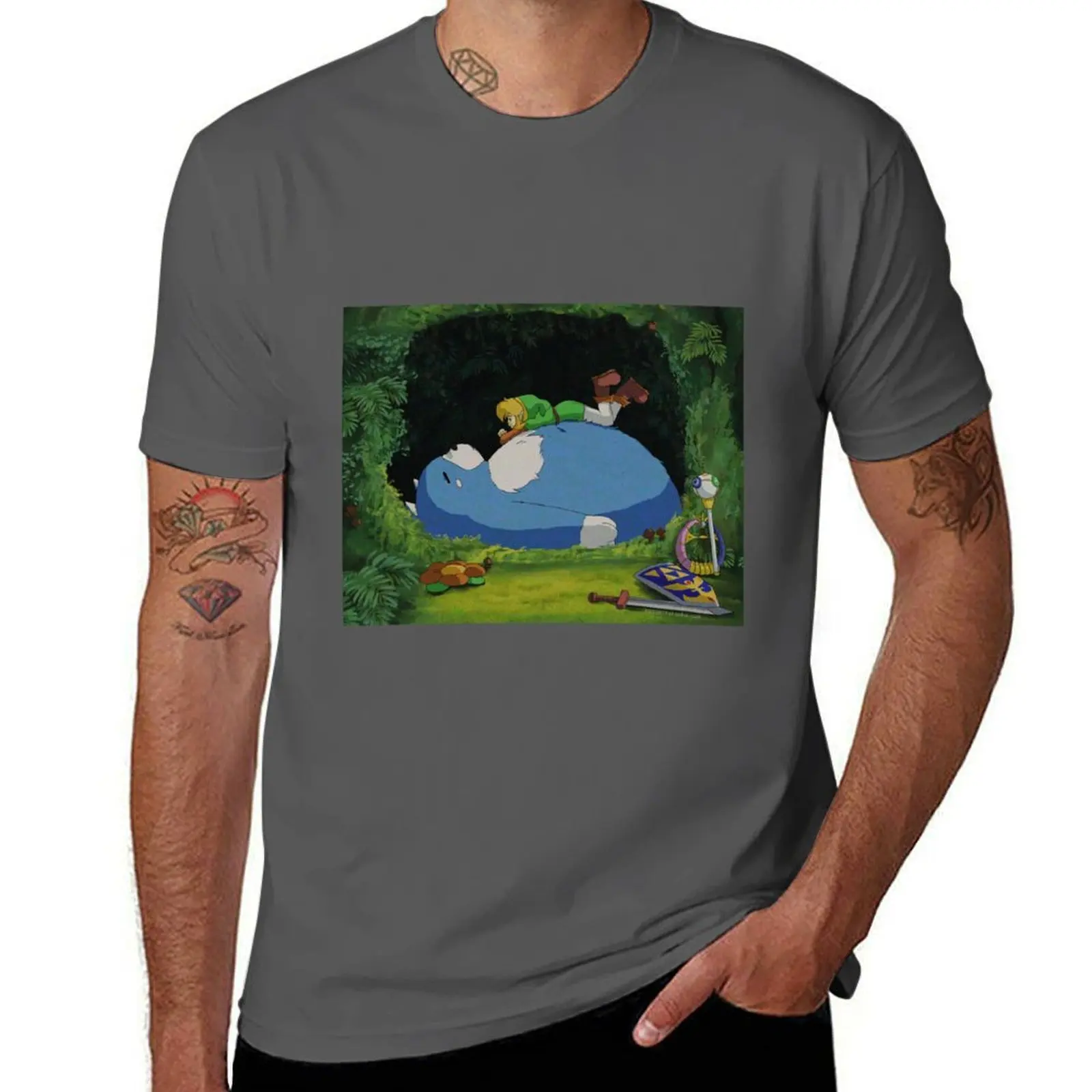 

Moosh no Tonari T-Shirt Summer Print Short Sleeve Tee