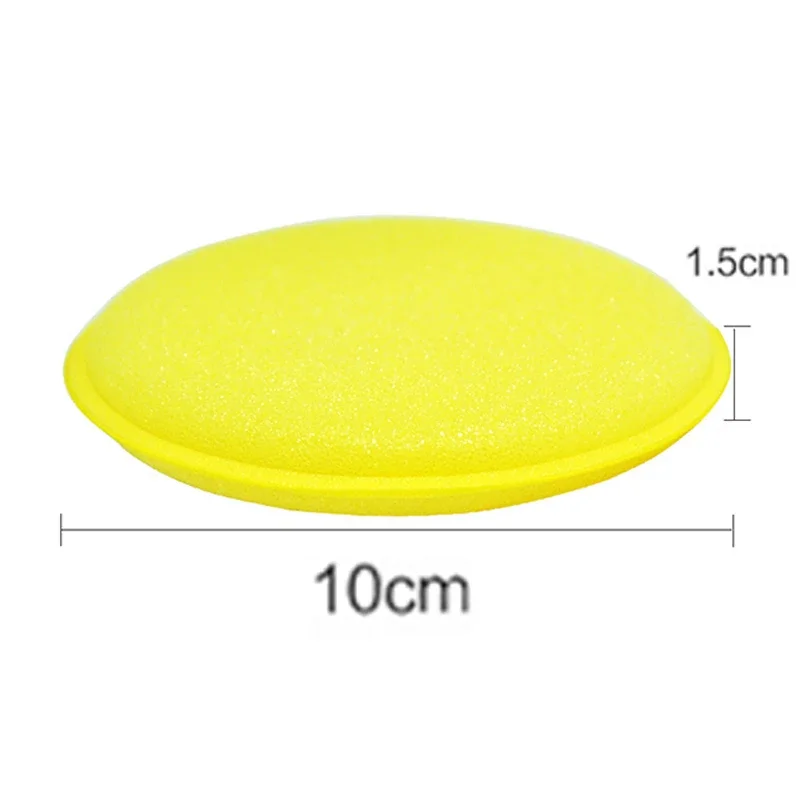 100Pcs Car Waxing Polish Sponges Car Detailing Tools High Density Foam Applicator Pads Curing and Polishing Sponge Car Wash