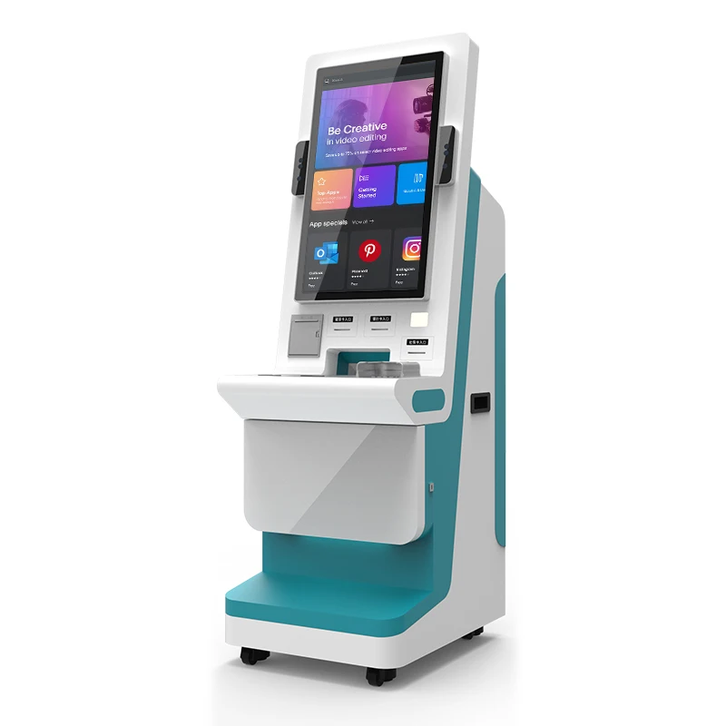 Multifunctional 32 Inch Touch Screen Self-service Machine  All-in-one  Payment Service Terminal