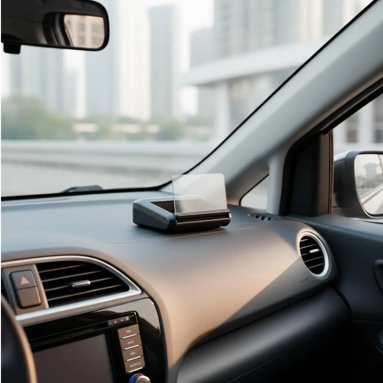Head-up Display Plug and Play Automotive Heads up Display No Film Required