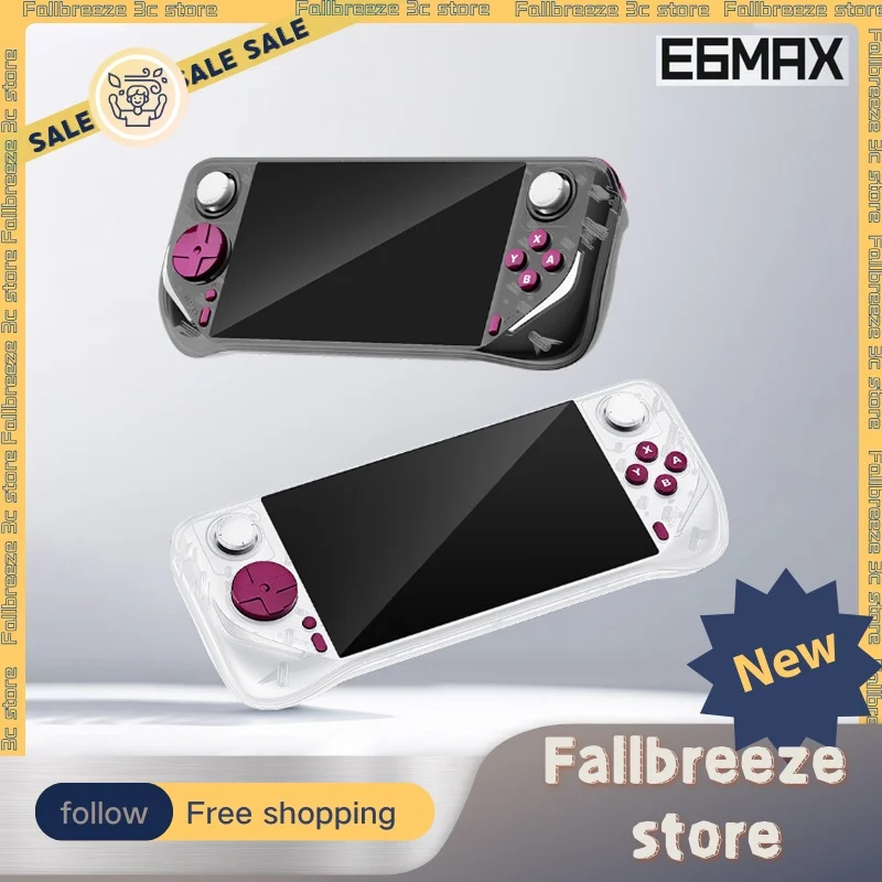 

E6 MAX Game Console 5Inch 1280*720 DPI IPS Touch Screen Custom 5000mAh Hall Joystick Handheld Game Consoles Support Projection