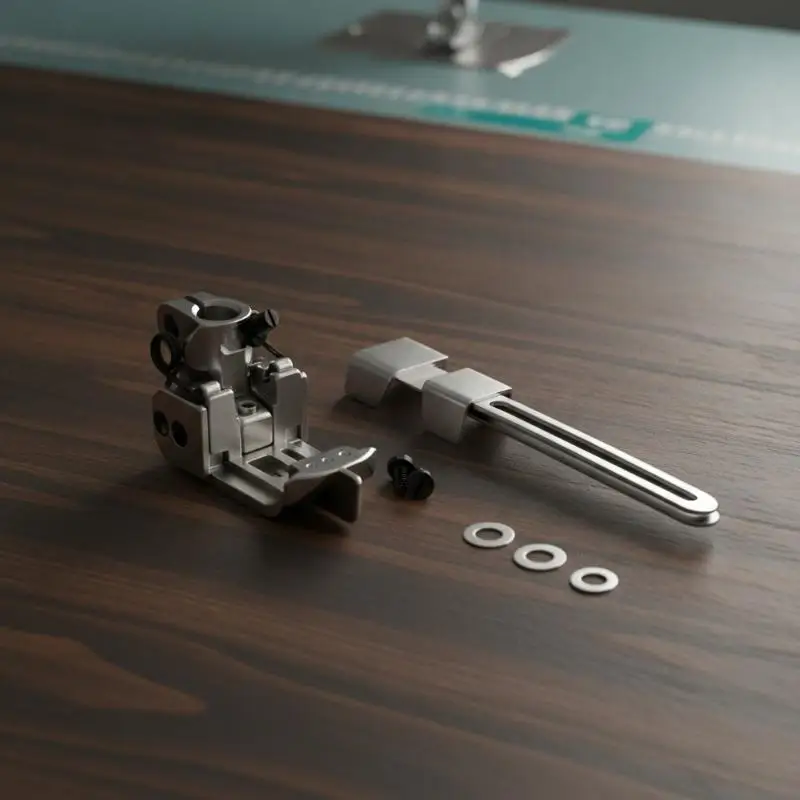 High Efficiency Three-needle Five-thread Overlock Sewing Machine with Fixed Seam Edge Slot for Small Tailor Shops